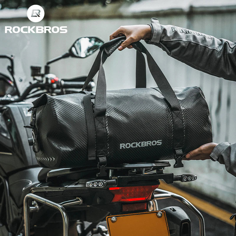Motorcycle Rear Tail Bag Saddle Bag Luggage Storage Pannier Waterproof 50L (30140073001)